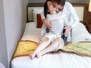 Japanese Teenie Fucks Step-Daddy in Tokyo Hotel Room